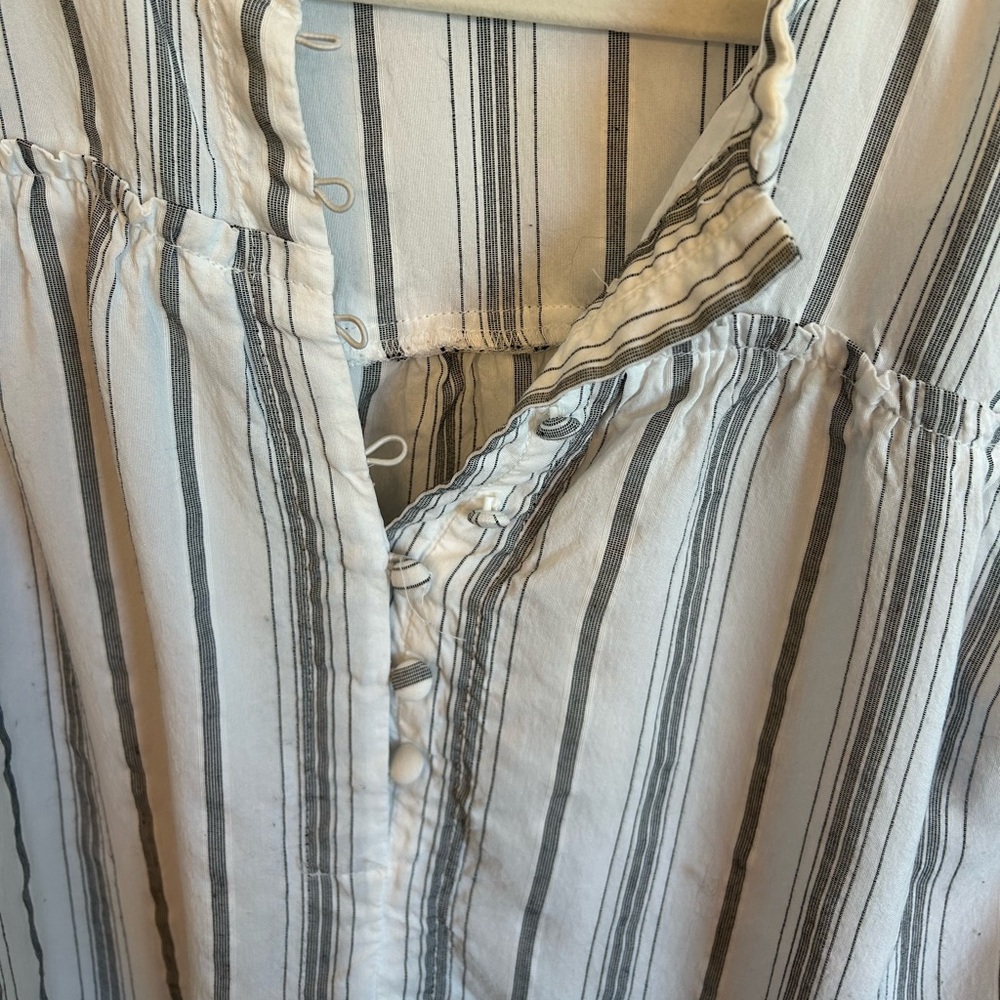 Loft Petite Large Striped Top - Picture 4 of 6